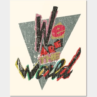 We Are the World 1985 Posters and Art